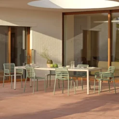 Doga Fauteuil de jardin design empilable fabriqué en Italie