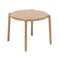 Doga Table basse de jardin ronde empilable fabriquée en Italie