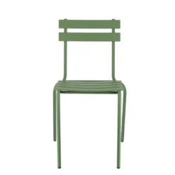 Eden Chaise de jardin française en métal empilable