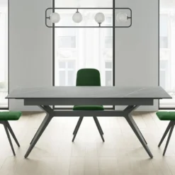 Eiffel Table extensible moderne en Dekton