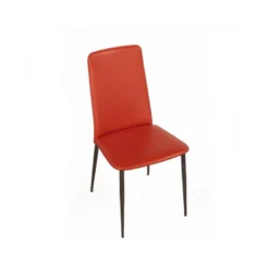 Ely A Chaise moderne en croûte de cuir