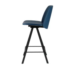 Figaro Tabouret snack en simili pivotant moderne fabrication belge