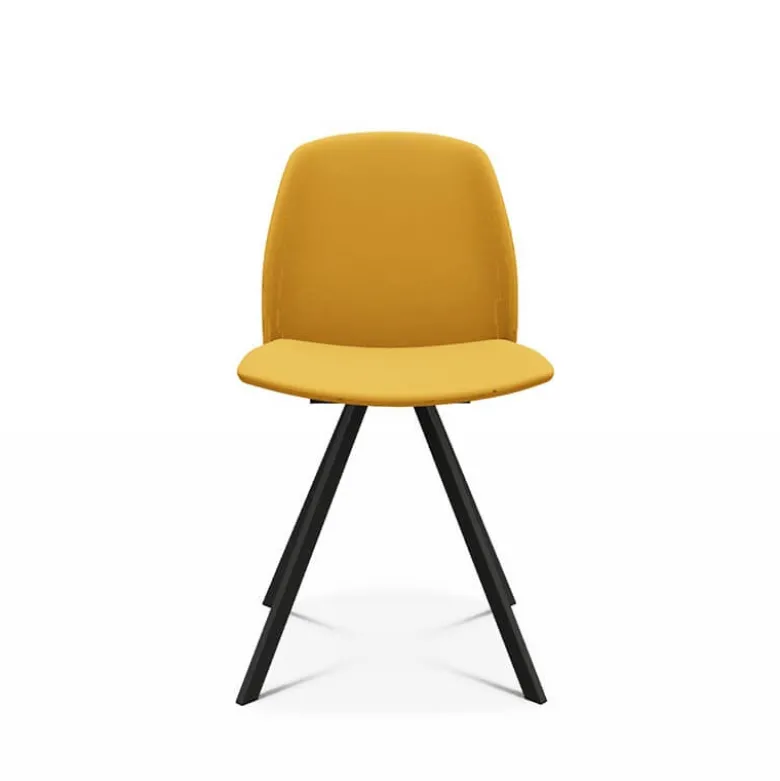 Fiona Chaise moderne en simili de fabrication belge