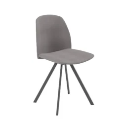 Fiona Chaise moderne en tissu de fabrication belge