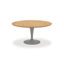 Flûte Sovet® Table ronde design plateau bois