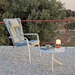 Folio Fauteuil de jardin réglable et empilable en polypropylène design