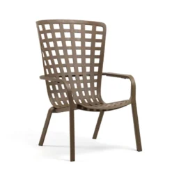 Folio Fauteuil design italien réglable et empilable en polypropylène