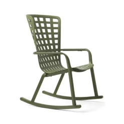 Folio Rocking chair design extérieur réglable en polypropylène