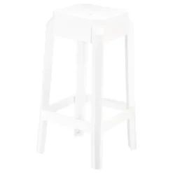 Fox Tabouret snack moderne en plexi hauteur 65 cm