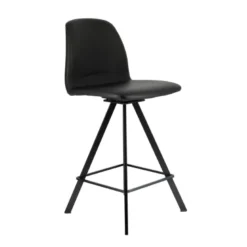 Girona Tabouret snack pivotant moderne en simili