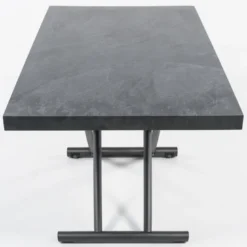 Géniale Table basse relevable petit espace en mélaminé