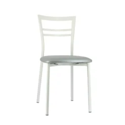 Go 1419 Chaise de cuisine rembourrée en synthétique et métal