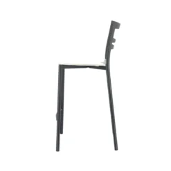 Go Clip Connubia® Tabouret snack contemporain en métal et multiplis bois