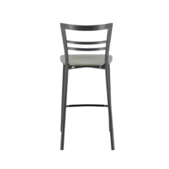 Go Clip Connubia® Tabouret snack contemporain en métal et multiplis bois