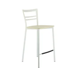 Go Clip Connubia® Tabouret snack contemporain en métal et multiplis bois