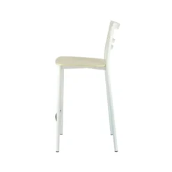 Go Clip Connubia® Tabouret snack contemporain en métal et multiplis bois