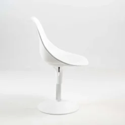Harmony Chaise réglable en hauteur et pivotante design en technopolymère blanc