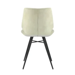 IbérisChaise design vintage rembourrée en velours