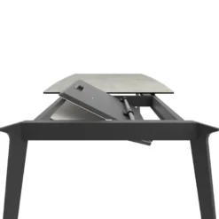 Infiné Table de salle à manger en céramique extensible