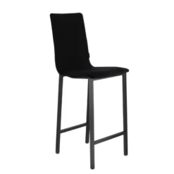 Koko Mobliberica® Tabouret snack en tissu dossier haut