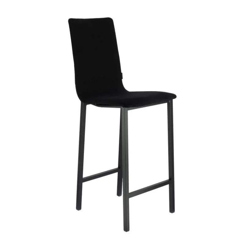 Koko Mobliberica® Tabouret snack en tissu dossier haut