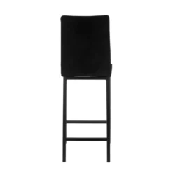 Koko Mobliberica® Tabouret snack en tissu dossier haut