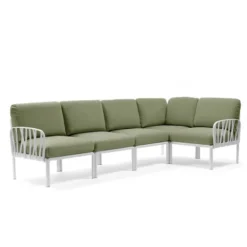 Komodo Canapé modulable d'extérieur 5 places