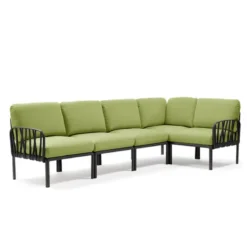 Komodo Canapé modulable d'extérieur 5 places