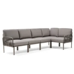 Komodo Canapé modulable d'extérieur 5 places