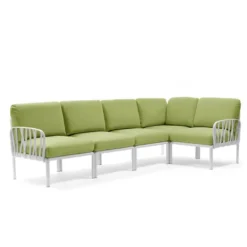 Komodo Canapé modulable d'extérieur 5 places