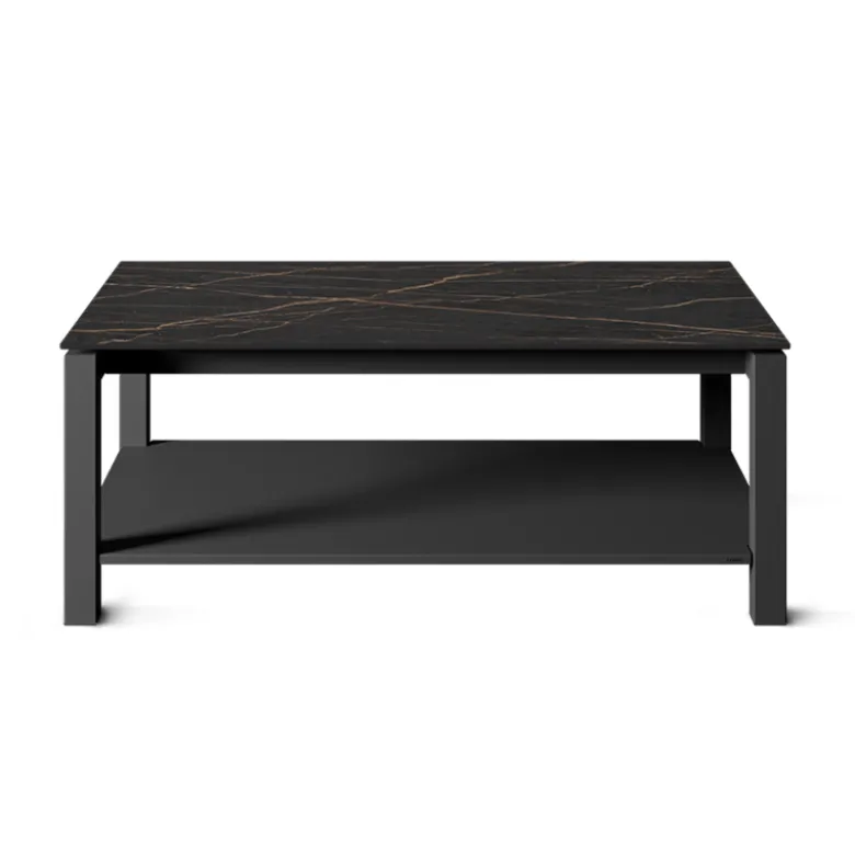 Lakera mini Table basse tendance en dekton et en acier