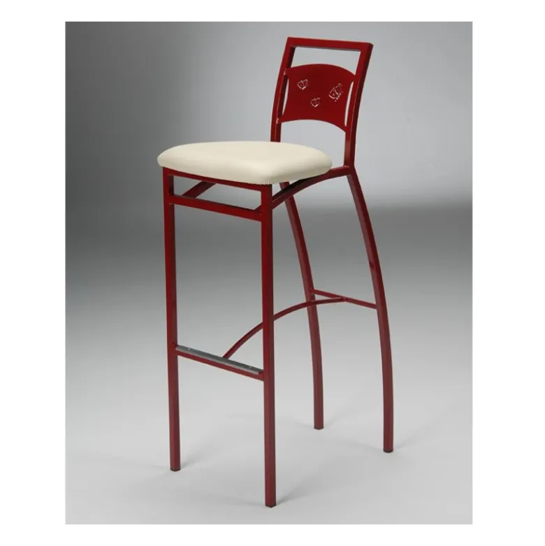 Liane Carrier® Tabouret de bar en synthétique et métal