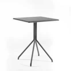 Lol Petite table carrée moderne en métal et composite fabrication italienne