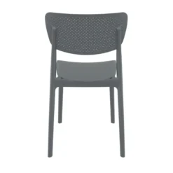 Lucy Chaise de jardin en polypropylène micro perforé