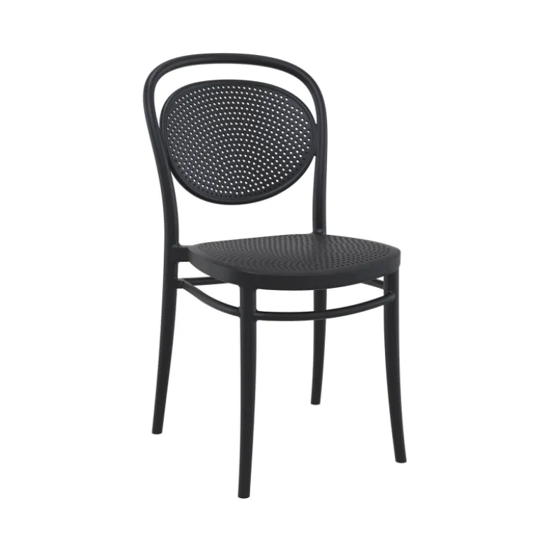 Marcel Chaise moderne empilable en polypropylène