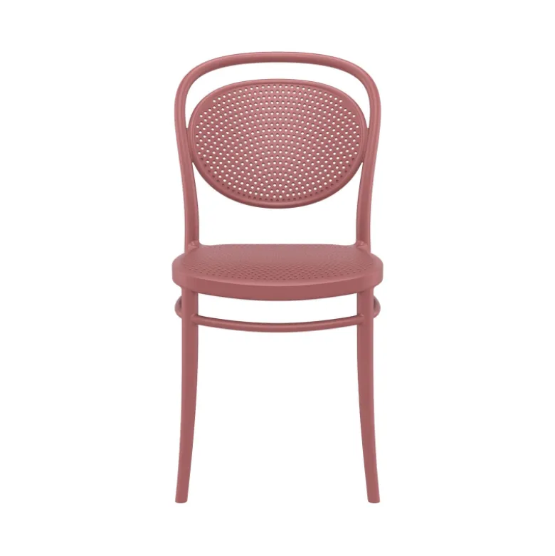 Marcel Chaise moderne empilable en polypropylène