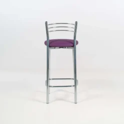 Marta Tabouret snack de cuisine en métal assise rembourrée