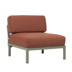 Maximo elemento Fauteuil de jardin sans accoudoirs configurable