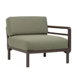 Maximo elemento Fauteuil de jardin équipé d'un accoudoir configurable