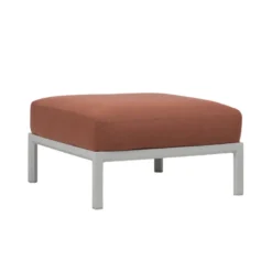 Maximo Pouf de jardin en polypropylène et tissu