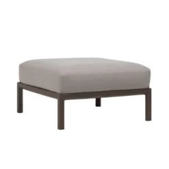 Maximo Pouf de jardin en polypropylène et tissu