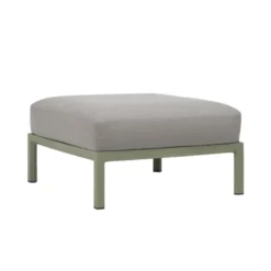 Maximo Pouf de jardin en polypropylène et tissu