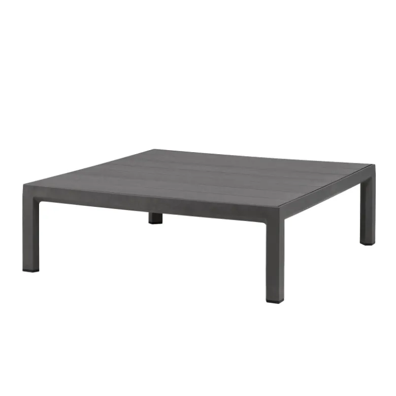 Maximo Table basse de jardin carrée en polypropylène recyclé