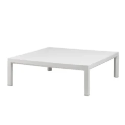 Maximo Table basse de jardin carrée en polypropylène recyclé