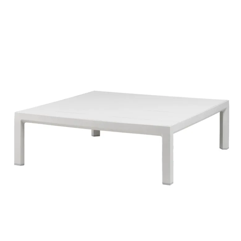 Maximo Table basse de jardin carrée en polypropylène recyclé