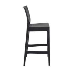 Maya Tabouret de bar empilable en polypropylène
