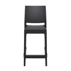 Maya Tabouret snack moderne empilable en polypropylène