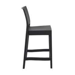 Maya Tabouret snack moderne empilable en polypropylène