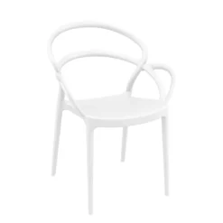 Mila Fauteuil de jardin design en polypropylène
