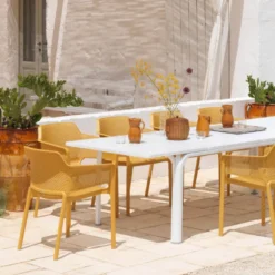 Net Fauteuil de terrasse moderne en polypropylène
